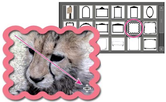 ADOBE PHOTOSHOP ELEMENTS 10 - Description d'une forme personnalisée - 1