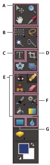 ADOBE PHOTOSHOP ELEMENTS 10 - Outils - 1