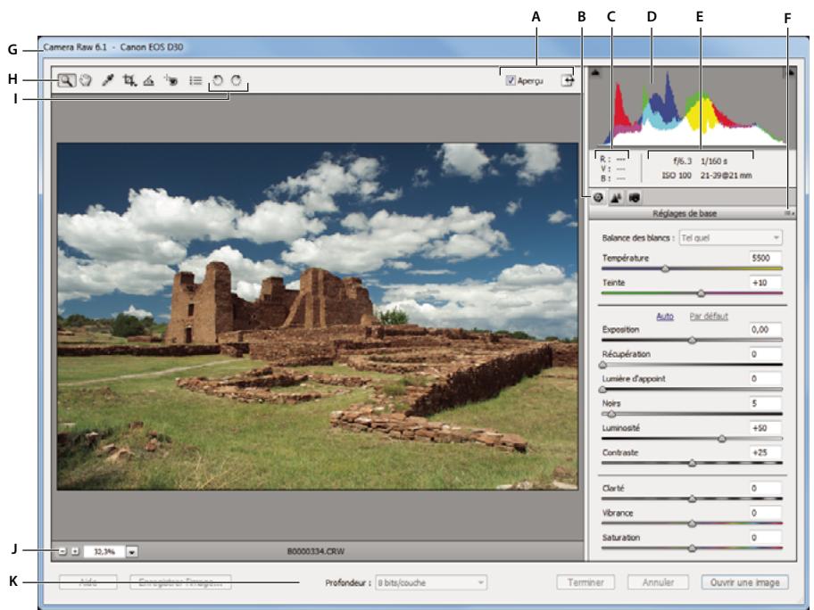ADOBE PHOTOSHOP ELEMENTS 10 - Traitement des fichiers image camera raw - 1