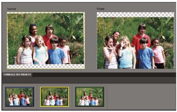 ADOBE PHOTOSHOP ELEMENTS 10 - Utilisation de la fonction prise de vue de groupe photomerge - 2