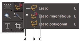 ADOBE PHOTOSHOP ELEMENTS 10 - Utilisation de l'outil lasso magnétique - 1