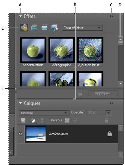 ADOBE PHOTOSHOP ELEMENTS 7.0 - Utilisation des palettes dans l'éditeur - 1