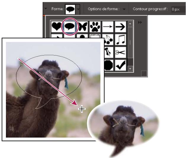 ADOBE PHOTOSHOP ELEMENTS 7.0 - Utilisation de l'outil emporte-pièce - 1