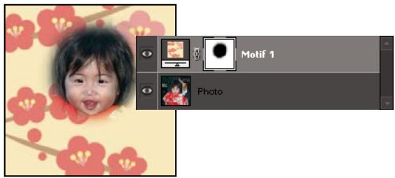 ADOBE PHOTOSHOP ELEMENTS 7.0 - Modification de masques de fusion - 1
