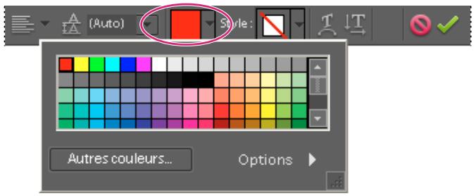 ADOBE PHOTOSHOP ELEMENTS 7.0 - Modification de la couleur de texte - 1