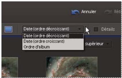 ADOBE PHOTOSHOP ELEMENTS 7.0 - Tri de fichiers dans le navigateur de photos - 1