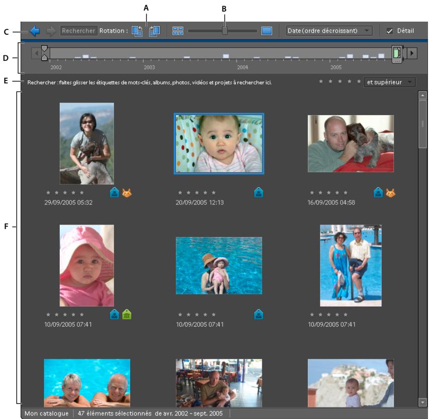 ADOBE PHOTOSHOP ELEMENTS 7.0 - Affichage de photos depuis l'organiseur - 1