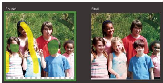 ADOBE PHOTOSHOP ELEMENTS 8 MAC - Utilisation de la fonction Prise de vue de groupe Photomerge - 3