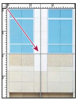 ADOBE PHOTOSHOP ELEMENTS 8 MAC - Modification du point d'origine et des paramètres des règles - 1