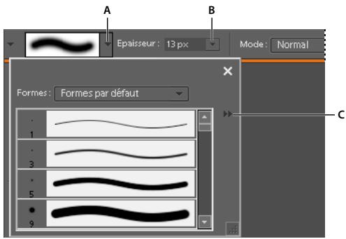 ADOBE PHOTOSHOP ELEMENTS 8 MAC - A propos des outils de peinture - 1