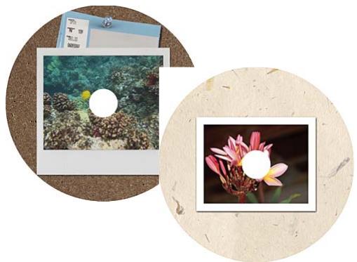 ADOBE PHOTOSHOP ELEMENTS 8 MAC - A propos des étiquettes de CD et de DVD - 1