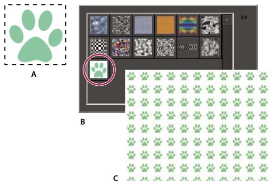 ADOBE PHOTOSHOP ELEMENTS 8 MAC - A propos des motifs - 1