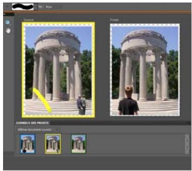 ADOBE PHOTOSHOP ELEMENTS 8 MAC - Exposition Photomerge et Nettoyage de scene Photomerge - 2