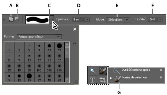 ADOBE PHOTOSHOP ELEMENTS 8 MAC - Utilisation de l'outil Forme de seLECTION - 1
