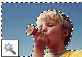 ADOBE PHOTOSHOP ELEMENTS 8 MAC - A propos des outils de selection - 6