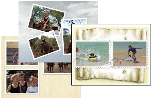ADOBE PHOTOSHOP ELEMENTS 8 MAC - A propos des collages de photos - 1