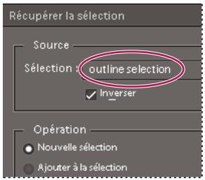 ADOBE PHOTOSHOP ELEMENTS 8 MAC - Mémorisation, récapération ou suppression d'une seLECTION - 4