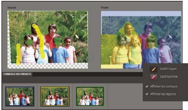 ADOBE PHOTOSHOP ELEMENTS 9 - Utilisation de la fonction prise de vue de groupe photomerge - 3