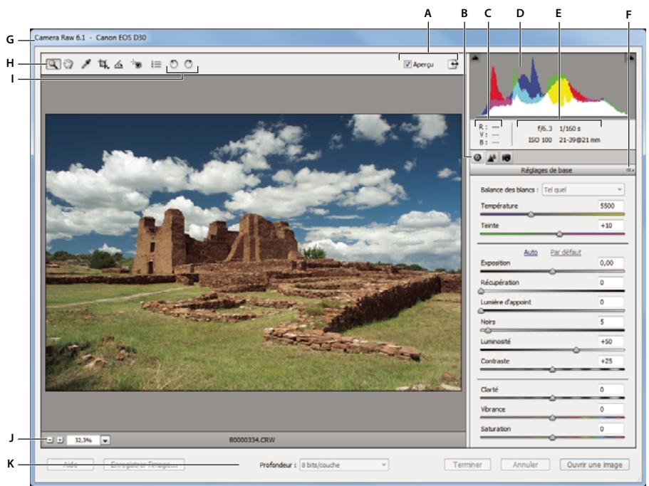 ADOBE PHOTOSHOP ELEMENTS 9 - Traitement des fichiers image camera raw - 1