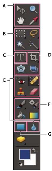 ADOBE PHOTOSHOP ELEMENTS 9 - Outils - 1