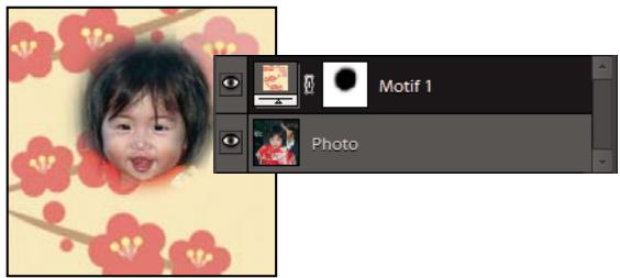 ADOBE PHOTOSHOP ELEMENTS 9 - Modification de masques de fusion - 1