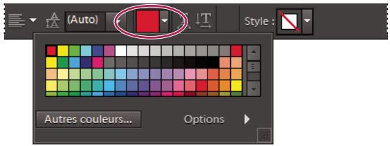 ADOBE PHOTOSHOP ELEMENTS 9 - Modification de la couleur de texte - 1