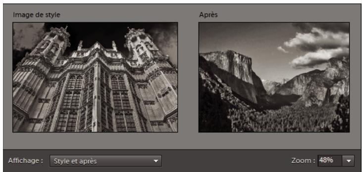 ADOBE PHOTOSHOP ELEMENTS 9 - Concordance de style photomerge - 4