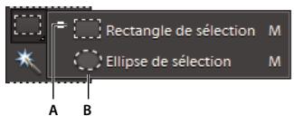 ADOBE PHOTOSHOP ELEMENTS 9 - Utilisation des outils rectangle de sélection et ellipse de sélection - 1