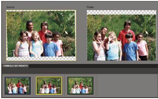 ADOBE PHOTOSHOP ELEMENTS 9 - Utilisation de la fonction prise de vue de groupe photomerge - 2