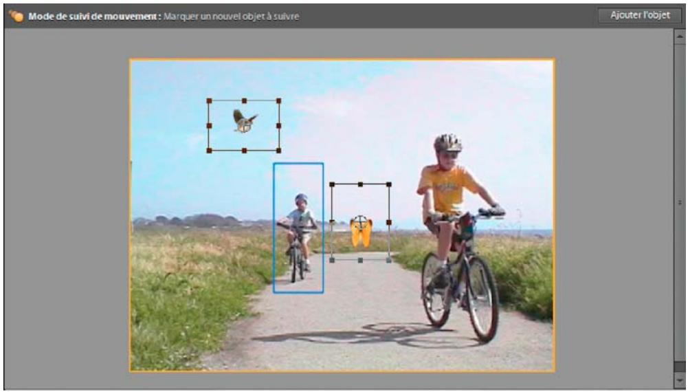 ADOBE PREMIERE ELEMENTS 10 - Effet Suivi de trajectorie - 1