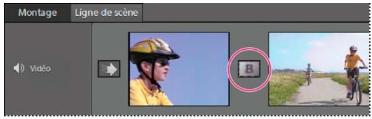 ADOBE PREMIERE ELEMENTS 10 - Afficher des transitions dans les vues Ligne de scene et Montage - 1