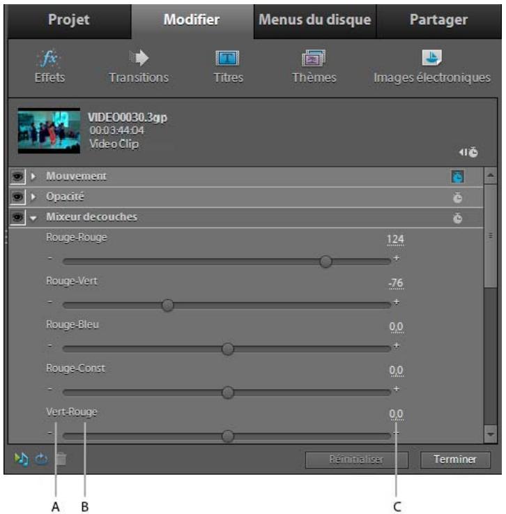 ADOBE PREMIERE ELEMENTS 10 - Mixeur de couches - 3