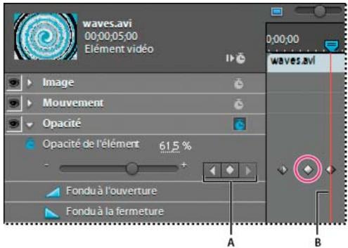 ADOBE PREMIERE ELEMENTS 10 - Selectionner des images clés - 1