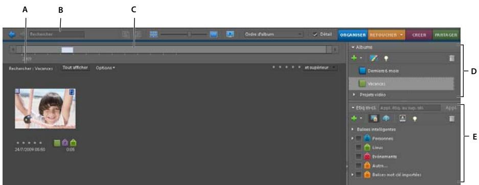 ADOBE PREMIERE ELEMENTS 8 - Recherche de photos et d'éléments video - 1