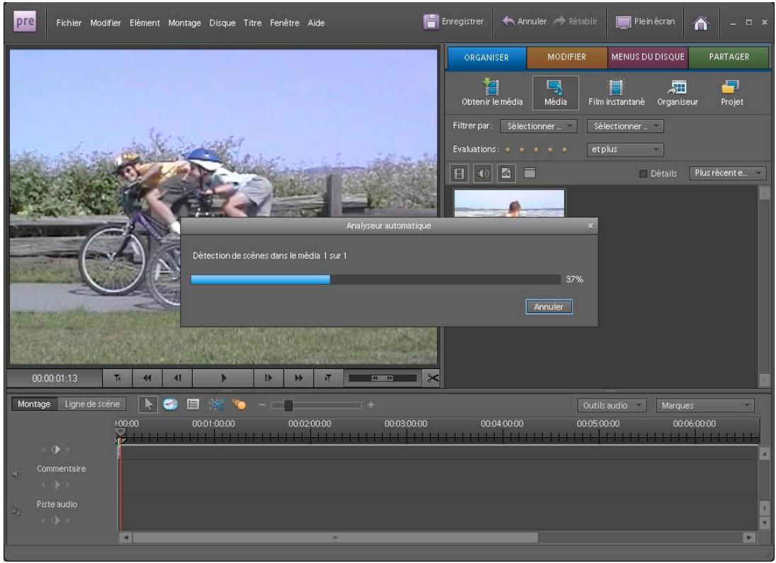 ADOBE PREMIERE ELEMENTS 8 - Analyseur automatique - 1