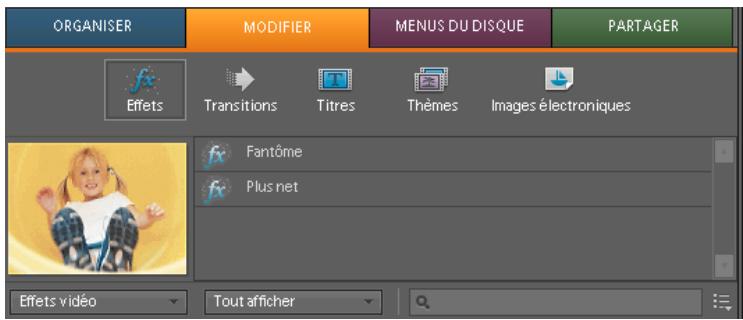 ADOBE PREMIERE ELEMENTS 8 - Suppression d'un effet - 1