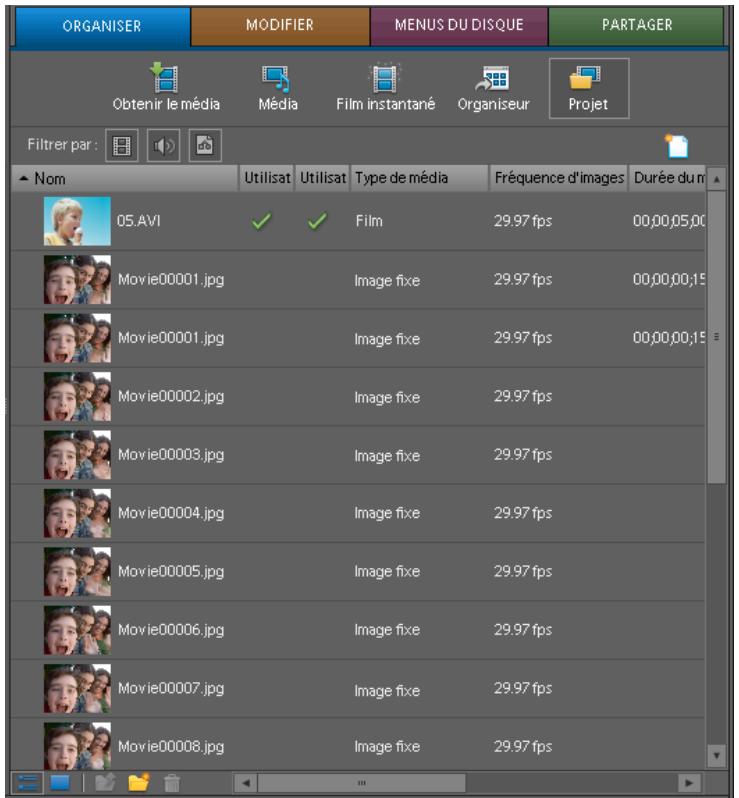 ADOBE PREMIERE ELEMENTS 8 - Exportation d' éléments sous forme de séquences d'images fixes - 1