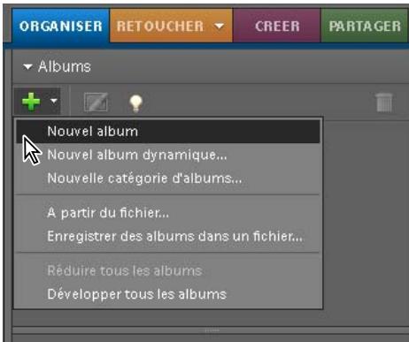 ADOBE PREMIERE ELEMENTS 8 - Creation d'un album - 1