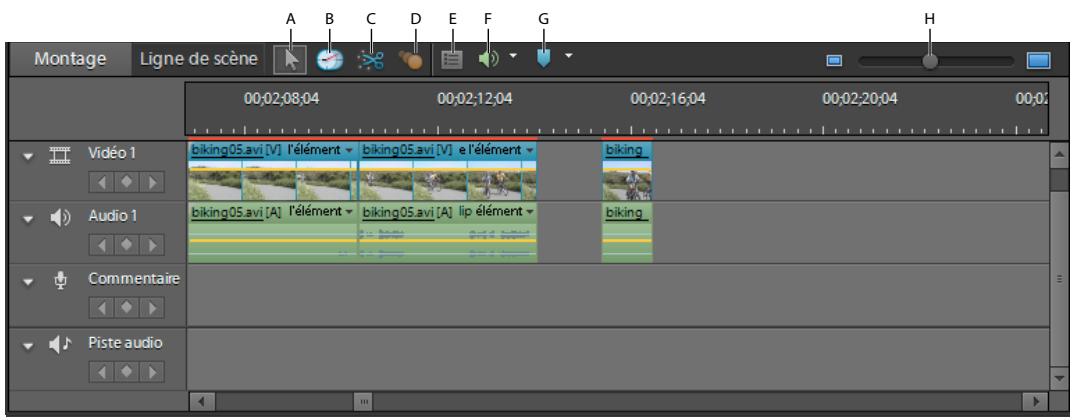 Montage Ligne de scène 00:02:08:04 00:02:12:04 00:02:16:04 00:02:20:04 00:02 Vidéo 1 biking05.avi [V] l'élément biking05.avi [V] e l'élément biking Audio 1 biking05.avi [A] l'élément biking05.avi [A] lip élément biking Commentaire Piste audio