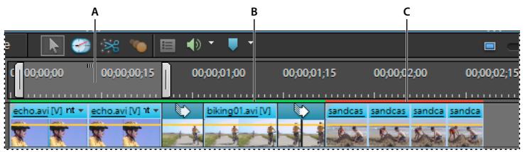 ADOBE PREMIERE ELEMENTS 9 - Rendu d'une zone à prévisualiser - 1