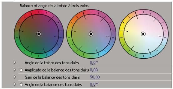 ADOBE PREMIERE PRO CS5 - Seuil des tons fonçés, Adoucissement des tons fonçés, Seuil des tons clairs, Adoucissement des tons clairs - 1
