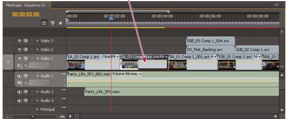 ADOBE PREMIERE PRO CS5 - Assemblage et amélioration d'une série - 3