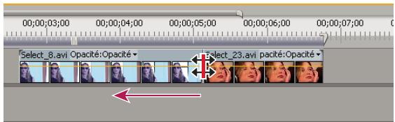 ADOBE PREMIERE PRO CS5 - Réalisation d'un montage par modification compensée à l'aide de l'outil Modification compensée - 1