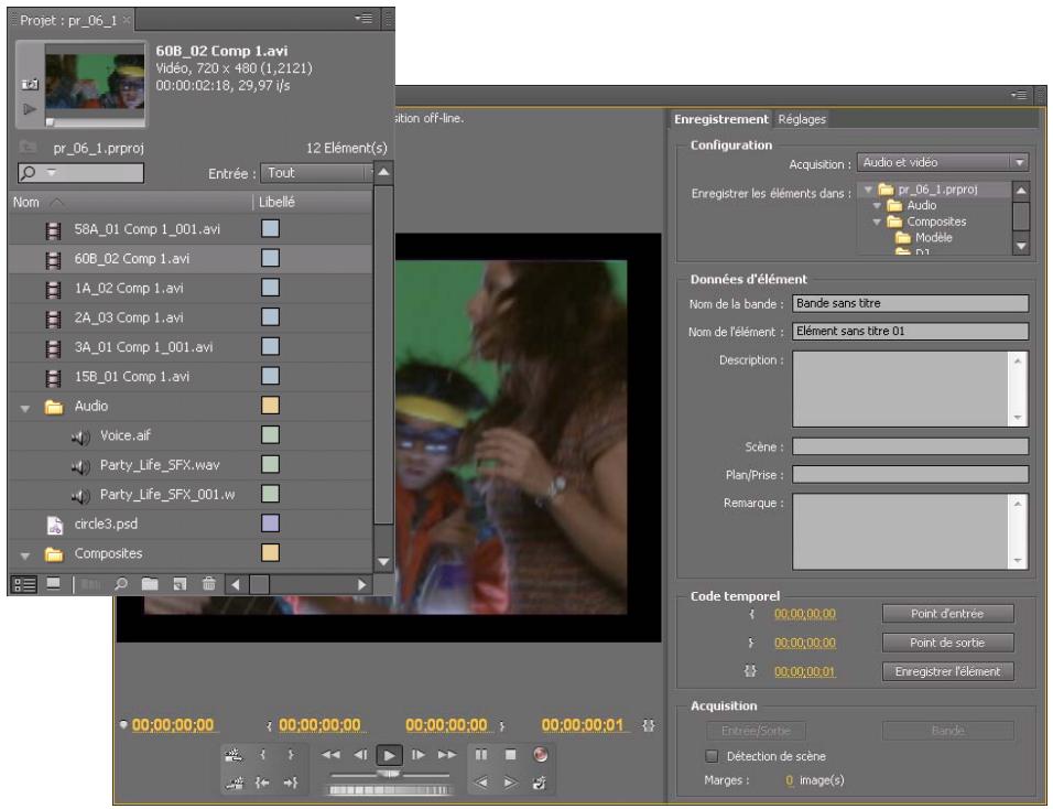 ADOBE PREMIERE PRO CS5 - Acquisition et importation de la video et de l'audio - 1