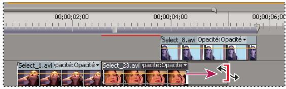 ADOBE PREMIERE PRO CS5 - Modifier la vitesse et la durée d'un élément avec l'outil Allongement compensé - 1