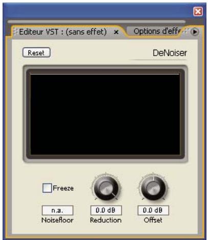 ADOBE PREMIERE PRO CS5 - Ajustement d'un effet VST dans un panneau de l'éditeur VST - 1