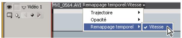 ADOBE PREMIERE PRO CS5 - Changer la vitesse de l'objet - 1