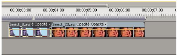 ADOBE PREMIERE PRO CS5 - Réalisation d'un montage par modification compensée à l'aide de l'outil Modification compensée - 2