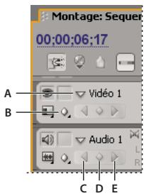 ADOBE PREMIERE PRO CS5 - Affichage des images clés et des propriétés dans le panneau Montage - 1