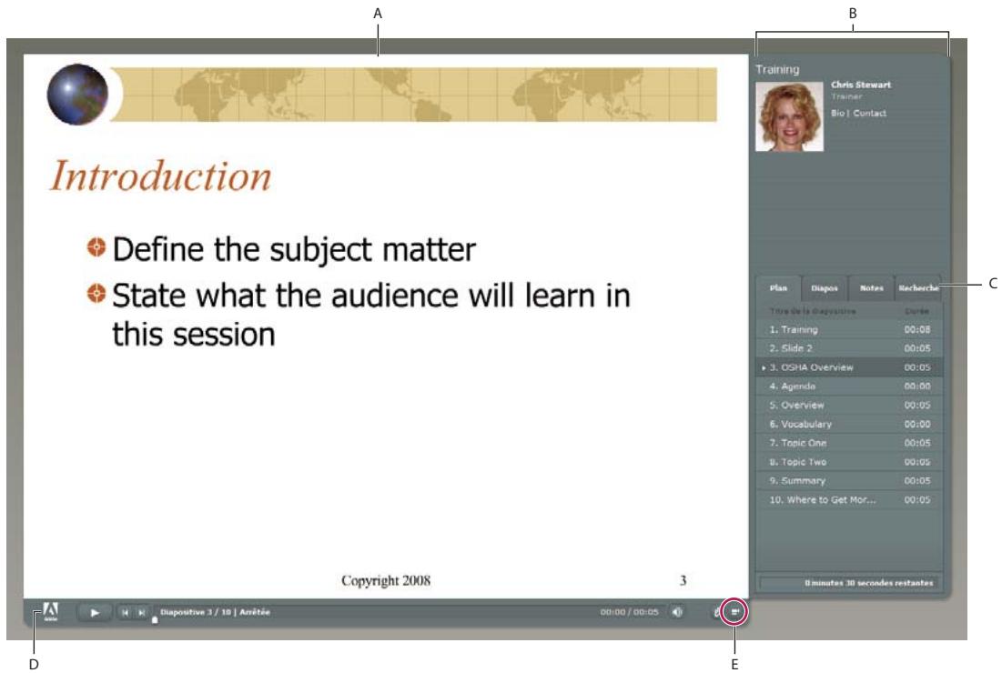 ADOBE PRESENTER 7.0 - Cliquez sur Publier. - 1